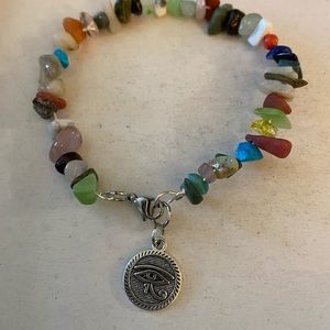 homemade gem bracelet